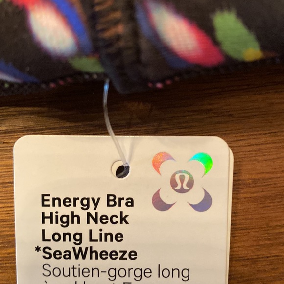Lululemon Seawheeze 2021 high neck long line energy bra - Picture 6 of 7
